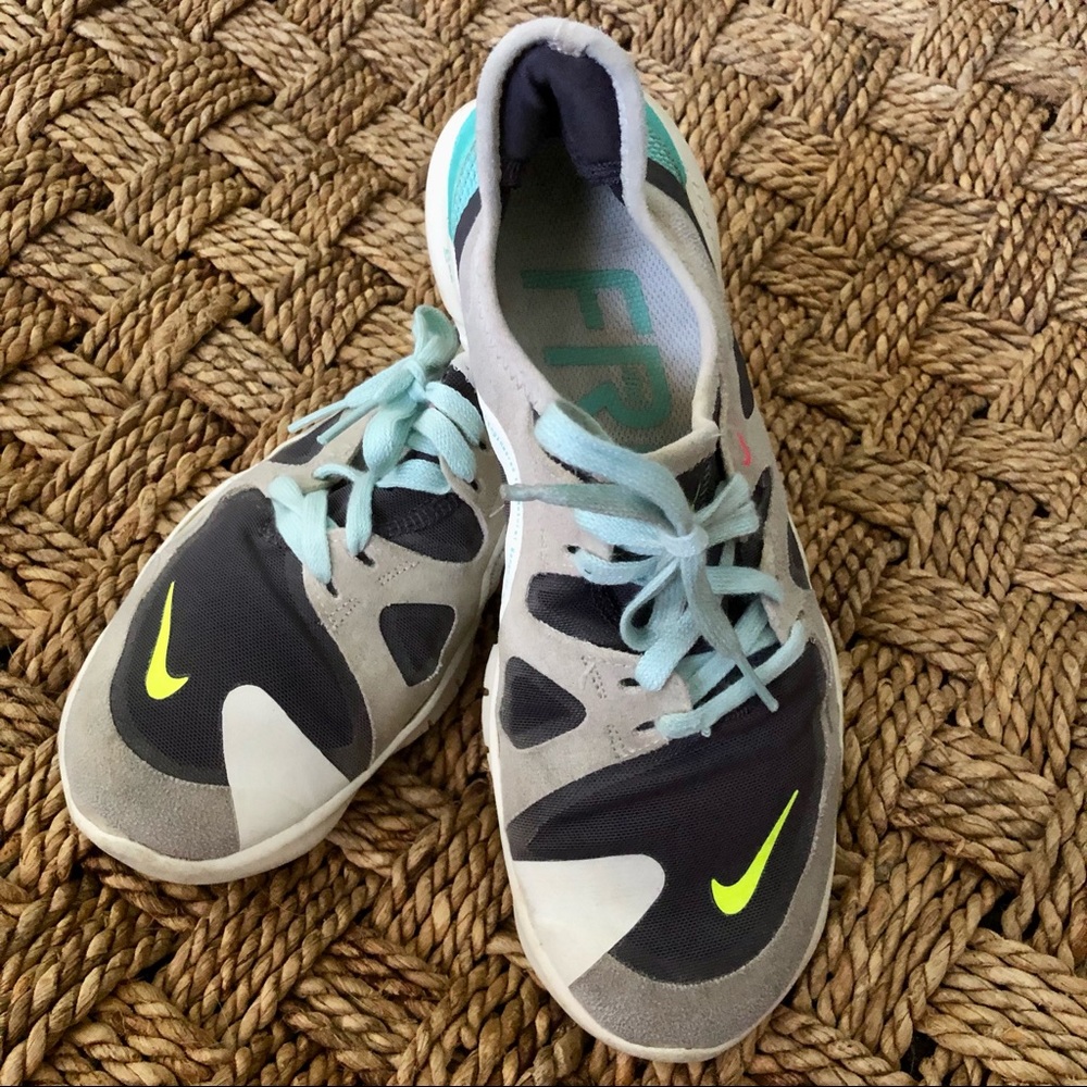 Nike Free Rn 5.0 Womens Thunder Grey Running Shoes  AQ1316-10 0